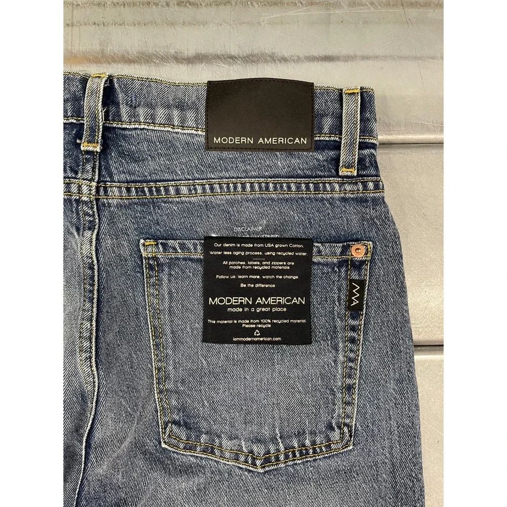 Modern American Brookhaven High‎ Boot Jeans Womens 30 Blue High Waist